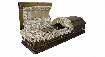 Гроб полированный "Виктория"