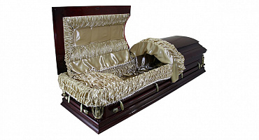 Гроб полированный "Виктория"
