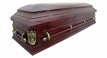 Гроб полированный "Виктория"