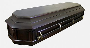 Гроб полированный "Восьмигранник"